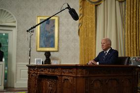 Biden Gives Oval Office Address After Assassination Attempt On Trump - Washington