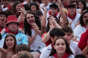 Euro 2024 - Fans Watch The Final’s Broadcast Across Spain