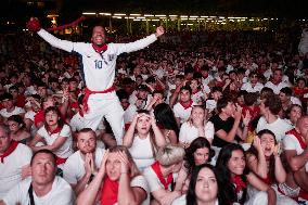 Euro 2024 - Fans Watch The Final’s Broadcast Across Spain