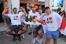 Euro 2024 - Fans Watch The Final’s Broadcast Across Spain