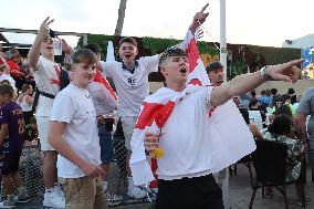 Euro 2024 - Fans Watch The Final’s Broadcast Across Spain