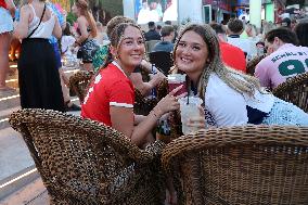 Euro 2024 - Fans Watch The Final’s Broadcast Across Spain