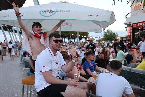 Euro 2024 - Fans Watch The Final’s Broadcast Across Spain