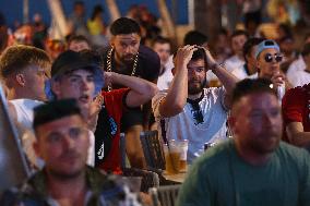 Euro 2024 - Fans Watch The Final’s Broadcast Across Spain