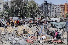 Dozens Killed In Israeli Strike Targeting Hamas Military Chief - Gaza