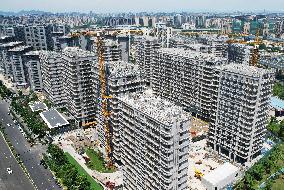 A New Property Construction in Hangzhou