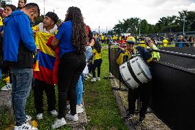 COPA AMERICA COLOMBIA V ARGENTINA FANS