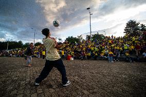 COPA AMERICA COLOMBIA V ARGENTINA FANS