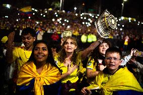 COPA AMERICA COLOMBIA V ARGENTINA FANS