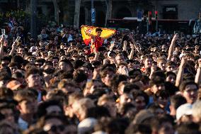 Football Fans In England Watch The UEFA Euro 2024 Final