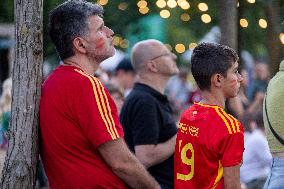 Football Fans In England Watch The UEFA Euro 2024 Final