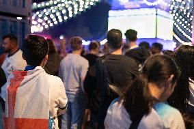 Football Fans In England Watch The UEFA Euro 2024 Final