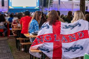 Football Fans In England Watch The UEFA Euro 2024 Final