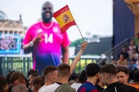 Football Fans In England Watch The UEFA Euro 2024 Final