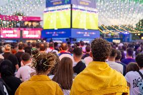 Football Fans In England Watch The UEFA Euro 2024 Final