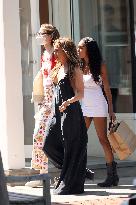 Jennifer Lopez And Violet Affleck Shopping - The Hamptons