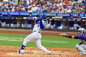 MLB Colorado Rockies Vs. New York Mets