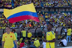 Colombian Fans Watch The Final Match Of The Copa America Colombia Vs Argentina In Medellin