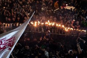 Iran-Muharram, Performing With Fire