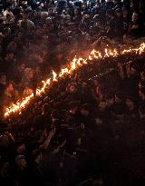 Iran-Muharram, Performing With Fire