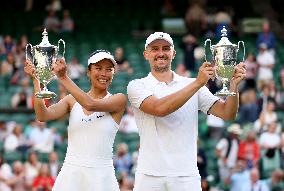 (SP)BRITAIN-LONDON-TENNIS-WIMBLEDON-MIXED DOUBLES-FINAL