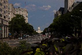 The US Capitol In Washington DC On July 14, 2024