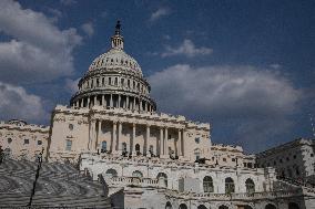 The US Capitol In Washington DC On July 14, 2024