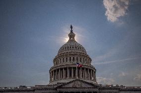 The US Capitol In Washington DC On July 14, 2024