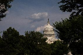 The US Capitol In Washington DC On July 14, 2024