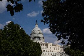 The US Capitol In Washington DC On July 14, 2024