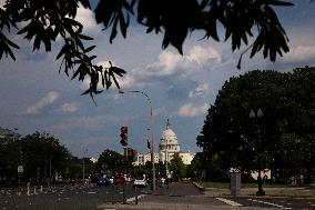 The US Capitol In Washington DC On July 14, 2024