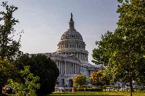 The US Capitol In Washington DC On July 14, 2024