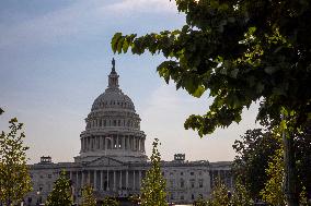 The US Capitol In Washington DC On July 14, 2024