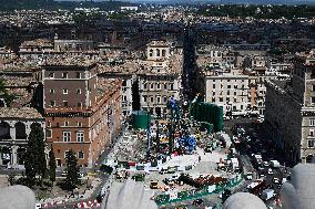 Rome Overwhelmed By Public Works Projects For Jubilee 2025