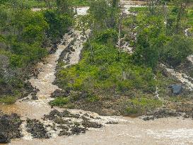 LAOS-VIENTIANE-KHONE PHAPHENG FALLS