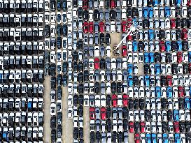 Vehicles Export at Lianyungang Port