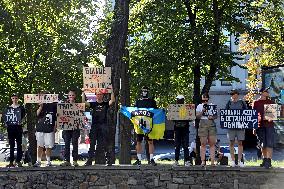 Dont Be Silent! Captivity Kills! rally in Kyiv