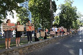 Dont Be Silent! Captivity Kills! rally in Kyiv