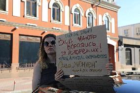 Dont Be Silent! Captivity Kills! rally in Kyiv