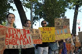 Dont Be Silent! Captivity Kills! rally in Kyiv