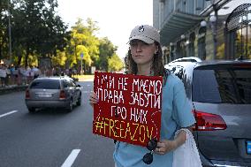 Dont Be Silent! Captivity Kills! rally in Kyiv