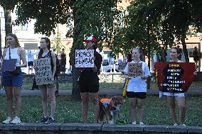 Dont Be Silent! Captivity Kills! rally in Kyiv