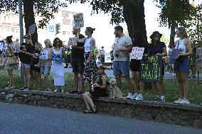 Dont Be Silent! Captivity Kills! rally in Kyiv