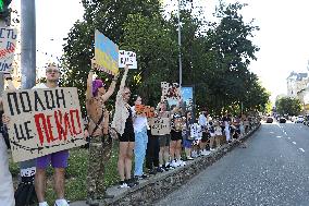 Dont Be Silent! Captivity Kills! rally in Kyiv