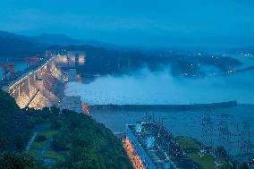 Three Gorges Three Gorges Reservoir Flood Discharge