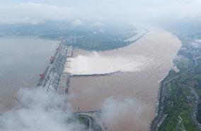 Three Gorges Three Gorges Reservoir Flood Discharge