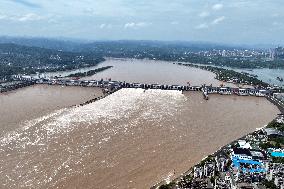 Yangtze River Gezhouba Water Conservancy Project Flood Discharge