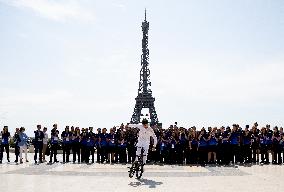 (SP)FRANCE-PARIS-OLYMPIC GAMES-TORCH RELAY