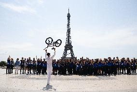 (SP)FRANCE-PARIS-OLYMPIC GAMES-TORCH RELAY