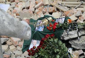 Requiem for victims of Russian missile strike on Ohmatdyt Hospital in Kyiv